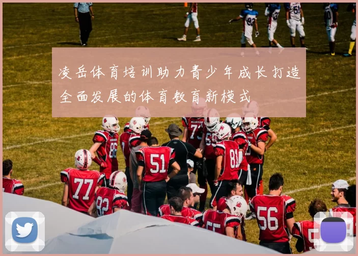 凌岳体育培训助力青少年成长打造全面发展的体育教育新模式