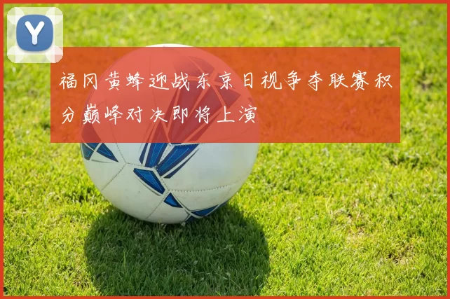 福冈黄蜂迎战东京日视争夺联赛积分巅峰对决即将上演